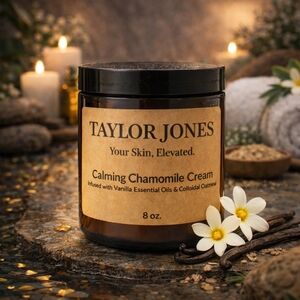 Calming Chamomile Cream Infused with Vanilla Essential oils